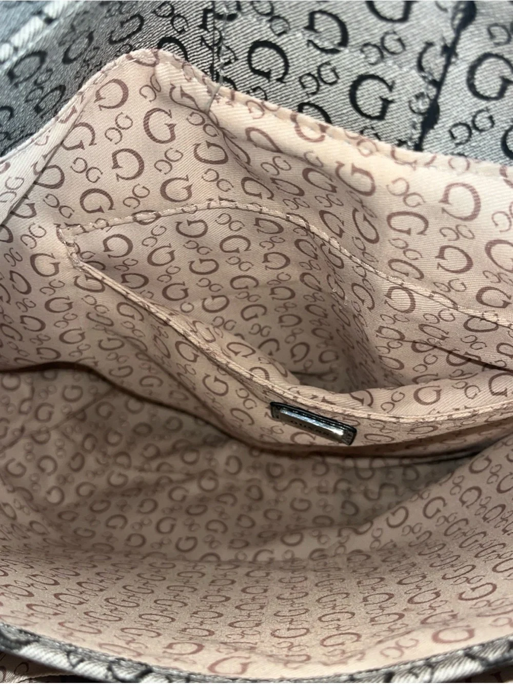 Guess structured satchel